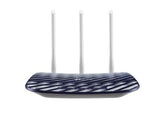 TP-Link AC750 Dual Band Wireless Cable Router, 4 10/100 LAN + 10/100 WAN Ports, Support Guest Network and Parental Control, 750Mbps Speed Wi-Fi, 3 Antennas (Archer C20) Blue, 2.4 GHz